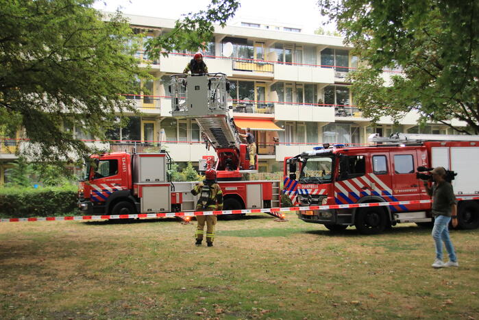 Twee gewonden bij uitslaande woningbrand