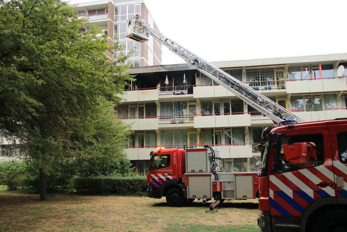 Twee gewonden bij uitslaande woningbrand