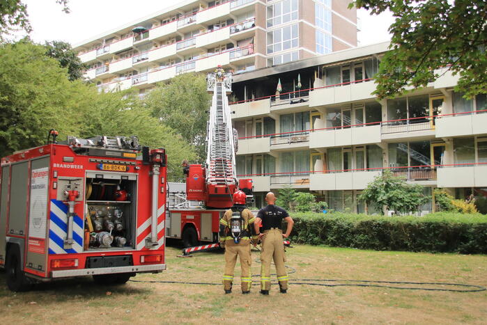 Twee gewonden bij uitslaande woningbrand