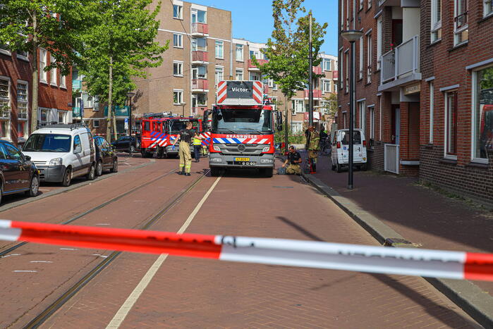 Verdachte van brandstichting aangehouden na sprong uit raam