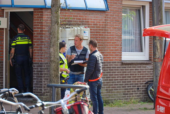 Verdachte van brandstichting aangehouden na sprong uit raam