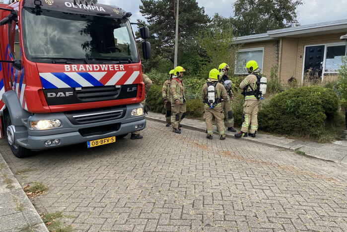 Brandweer ingezet bij brandgerucht rondom woning