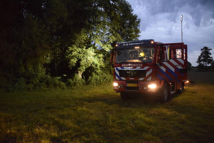 Opnieuw brand in bosschage