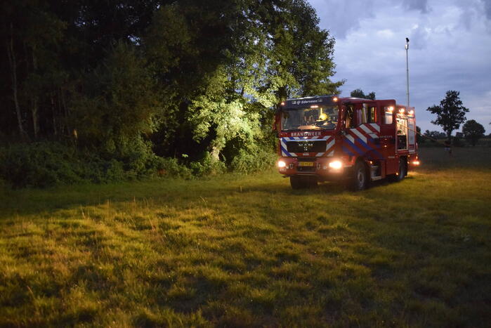 Opnieuw brand in bosschage