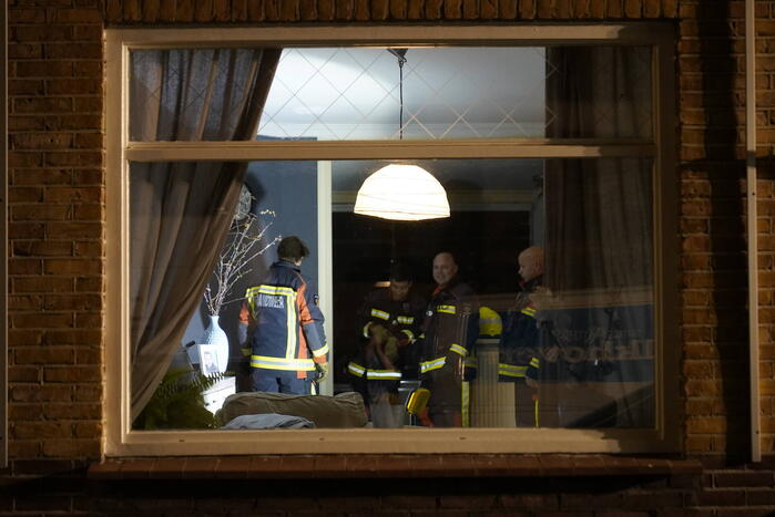 Schoorsteenbrand ontdekt door buren