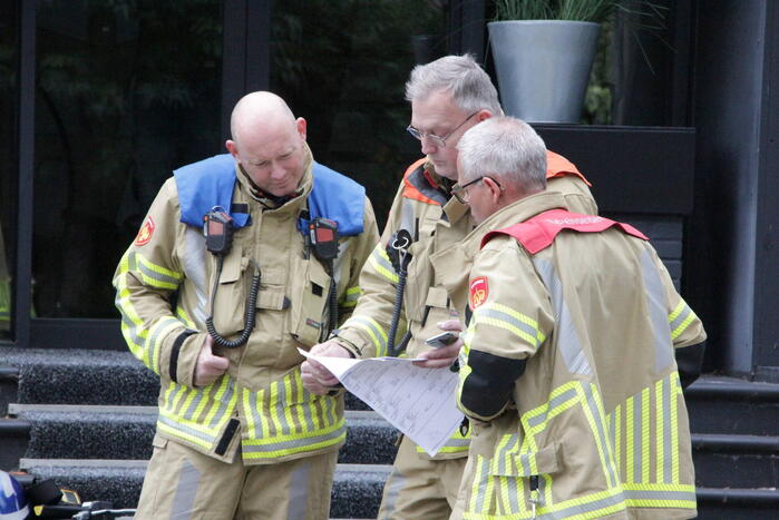Bestuurder bestelbus raakt onwel door gaslucht