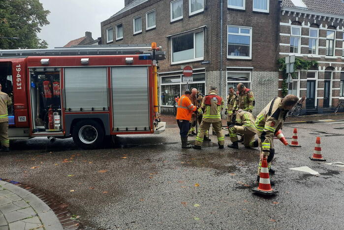 Grote overlast door zware regenval