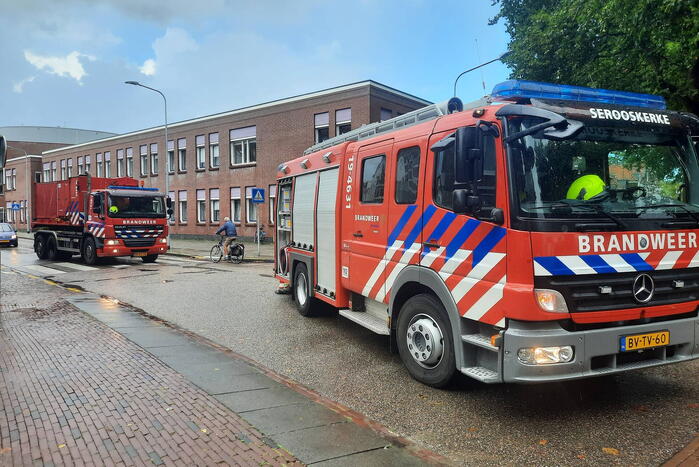 Grote overlast door zware regenval