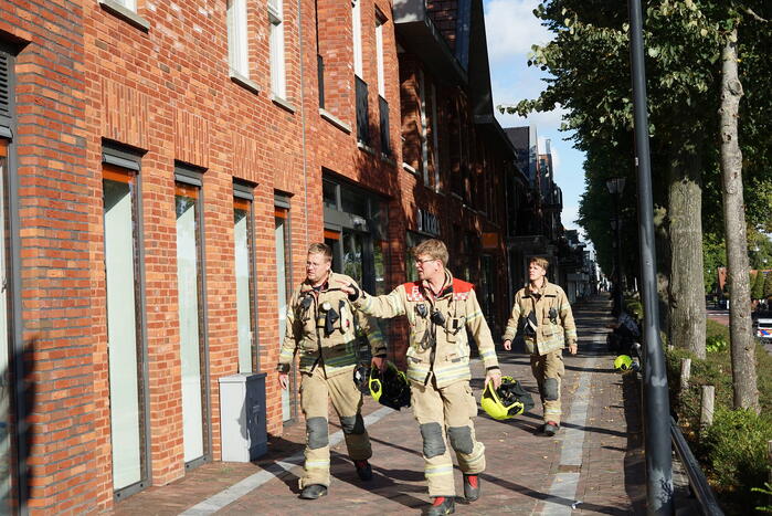 Brandweer ingezet voor waterlekkage in winkels