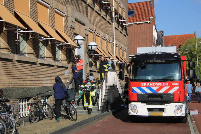 Meerdere hulpdiensten ingezet bij daklozenopvang