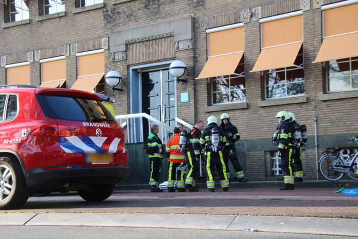 Meerdere hulpdiensten ingezet bij daklozenopvang