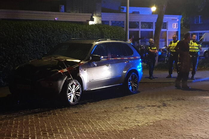 Brand in geparkeerde auto snel geblust