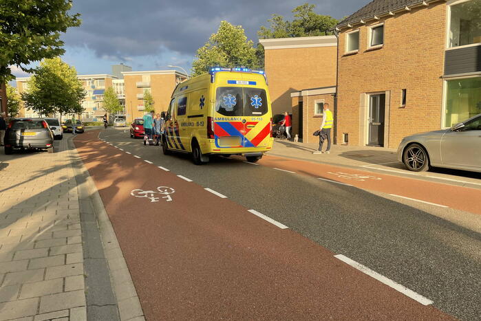 Fietser in botsing met automobilist