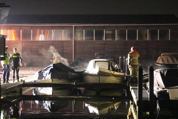 Flinke schade aan boord van boot