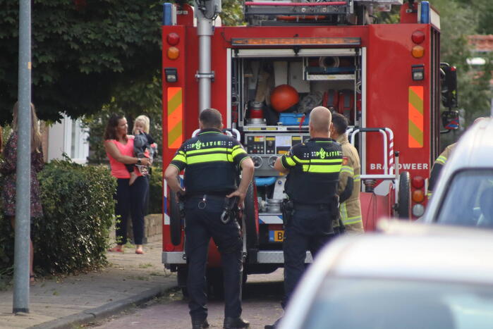 Woningbrand snel onder controle