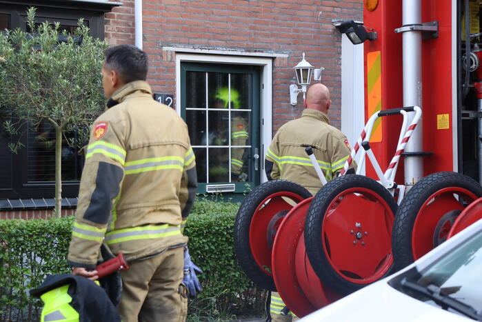 Woningbrand snel onder controle