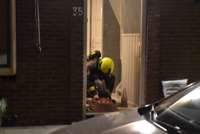 Brandweer ingezet voor gaslekkage