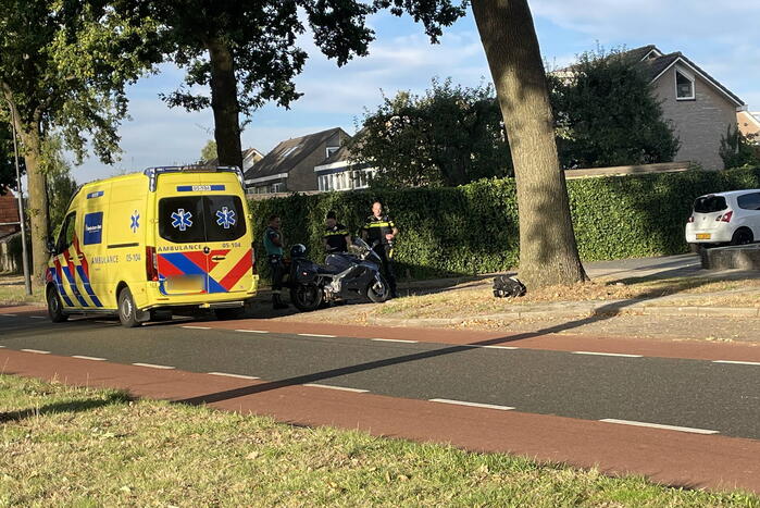 Motorrijder gecontroleerd na harde val