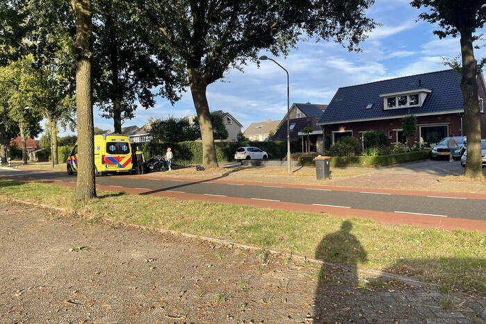 Motorrijder gecontroleerd na harde val