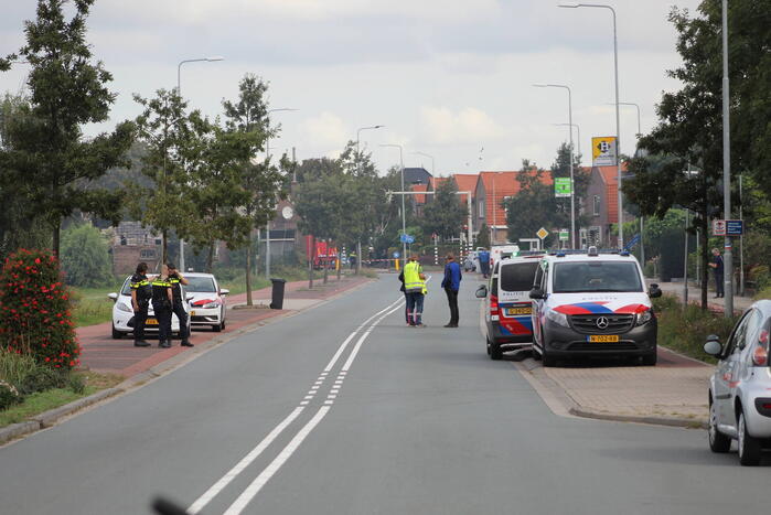 Flinke brand in schuur en hooibalen