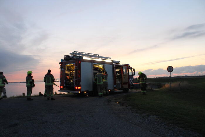 Brand in afvalcontainer snel geblust