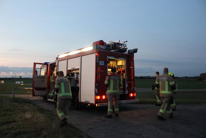 Brand in afvalcontainer snel geblust