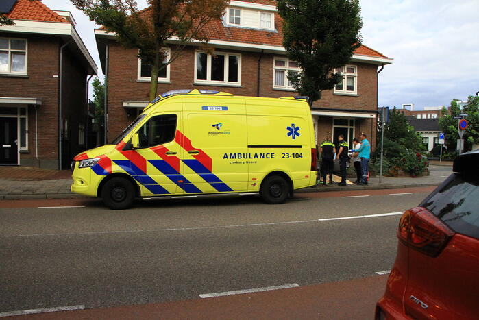 Fietsster gewond na val van fiets