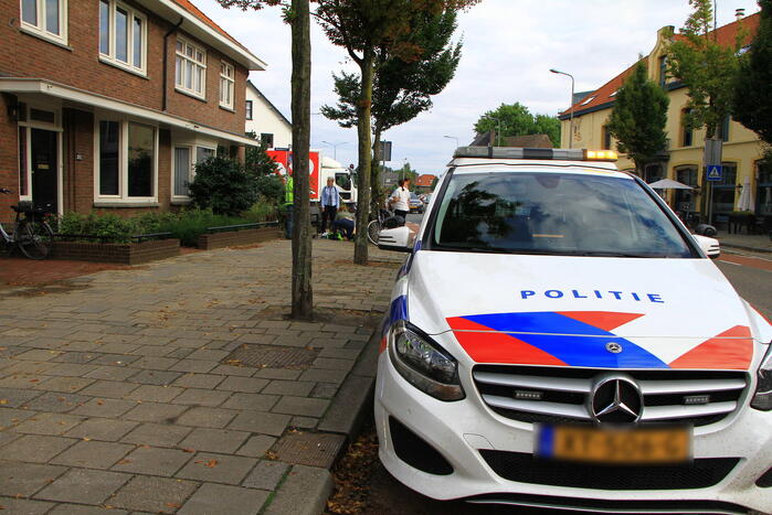 Fietsster gewond na val van fiets