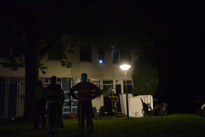 Uitslaande brand in slaapkamer