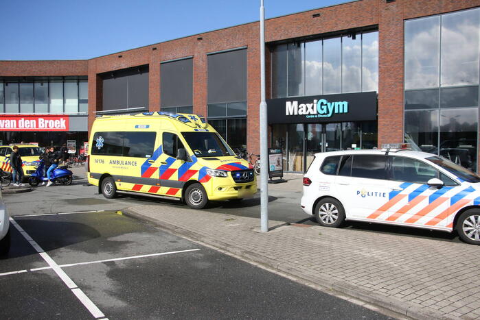 Traumateam ingezet voor incident in sportschool MaxiGym