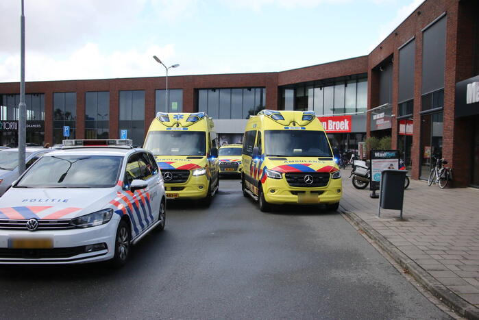 Traumateam ingezet voor incident in sportschool MaxiGym