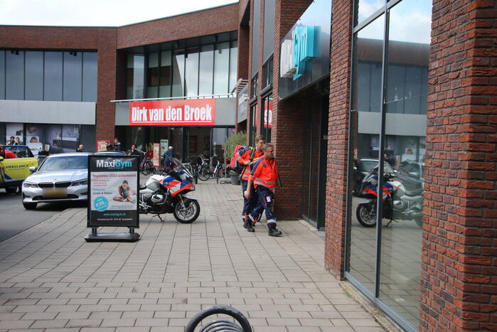 Traumateam ingezet voor incident in sportschool MaxiGym