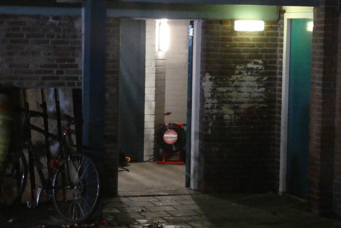 Brand in flatgebouw snel onder controle