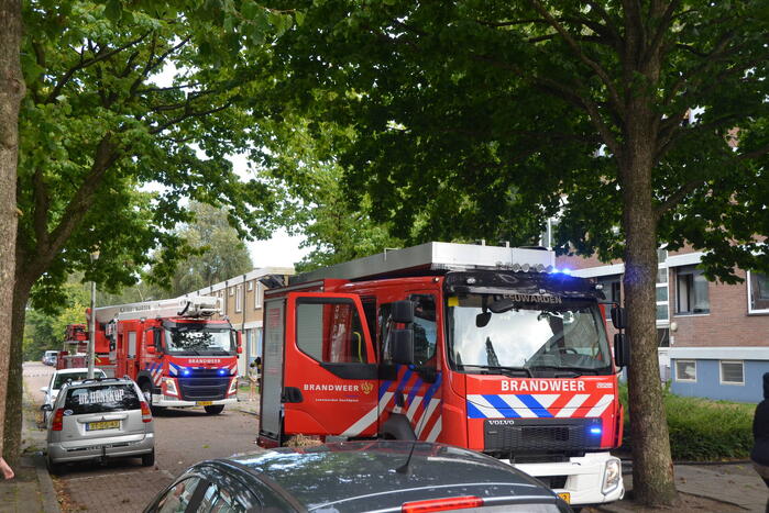 Aanhouding na brand in woning