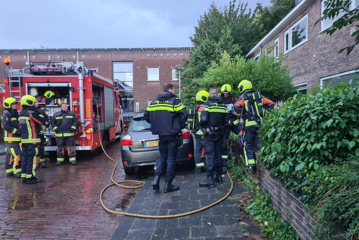 Rookontwikkeling na brand in meterkast