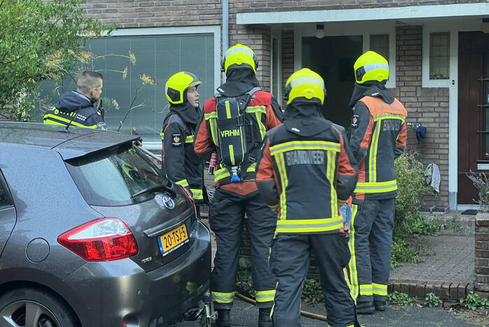 Rookontwikkeling na brand in meterkast
