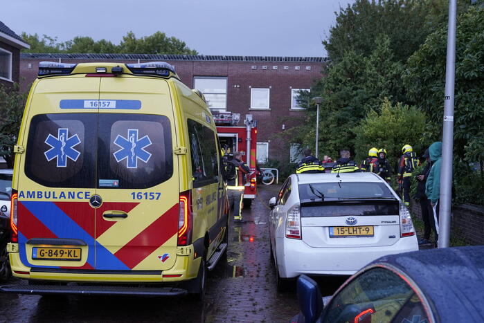 Rookontwikkeling na brand in meterkast