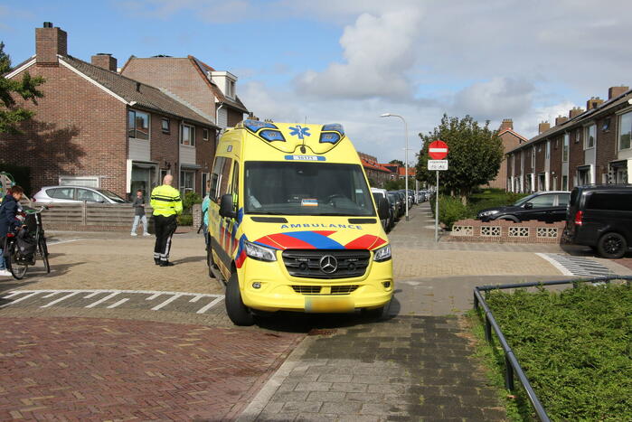 Jonge fietser raakt gewond bij botsing