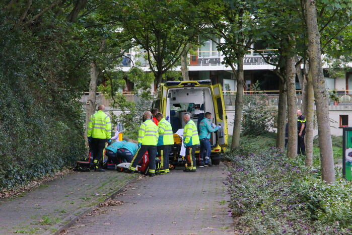 Traumahelikopter ingezet voor incident op straat