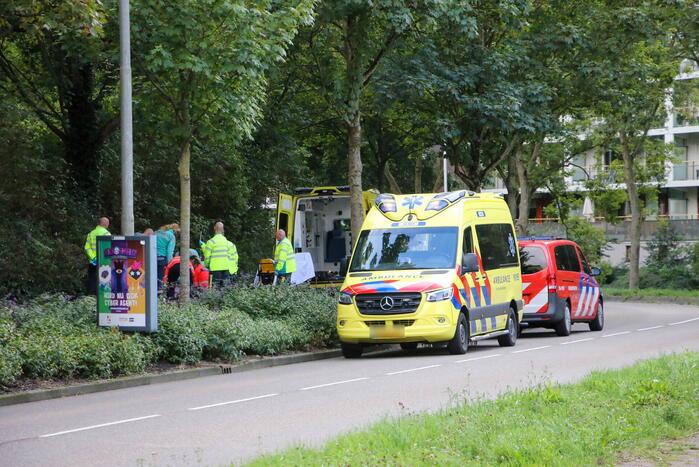 Traumahelikopter ingezet voor incident op straat