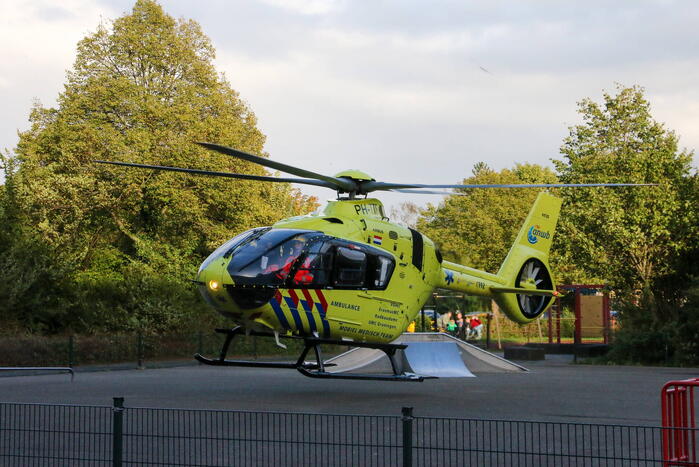 Traumahelikopter ingezet voor incident op straat