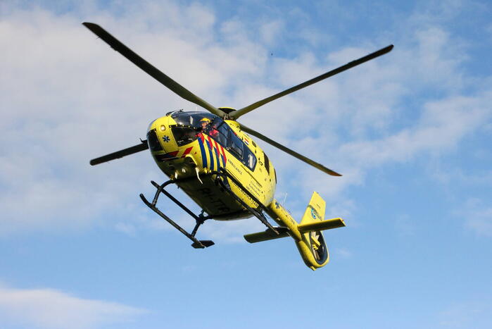 Traumahelikopter ingezet voor incident op straat