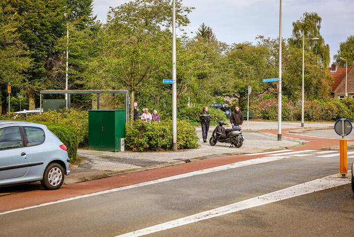 Scooterrijder aangereden door auto