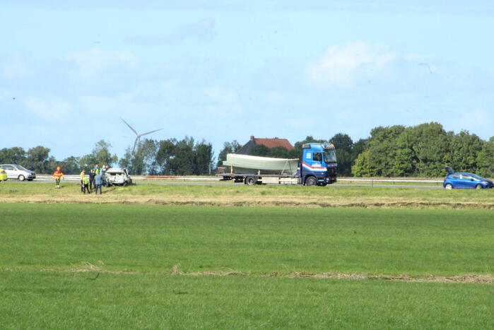 Gewonde bij aanrijding met lijnbus en auto