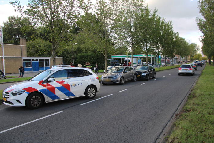 Schade bij kop-staart botsing