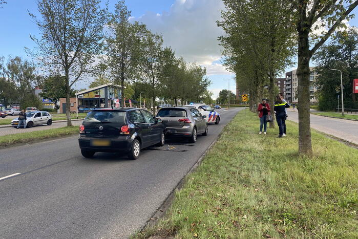 Schade bij kop-staart botsing