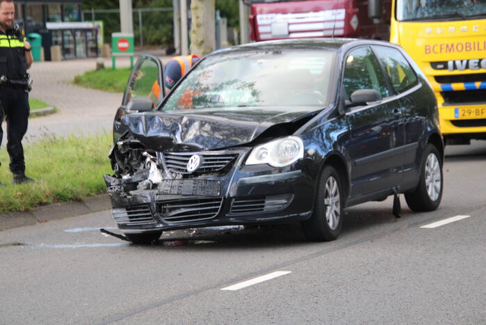 Schade bij kop-staart botsing