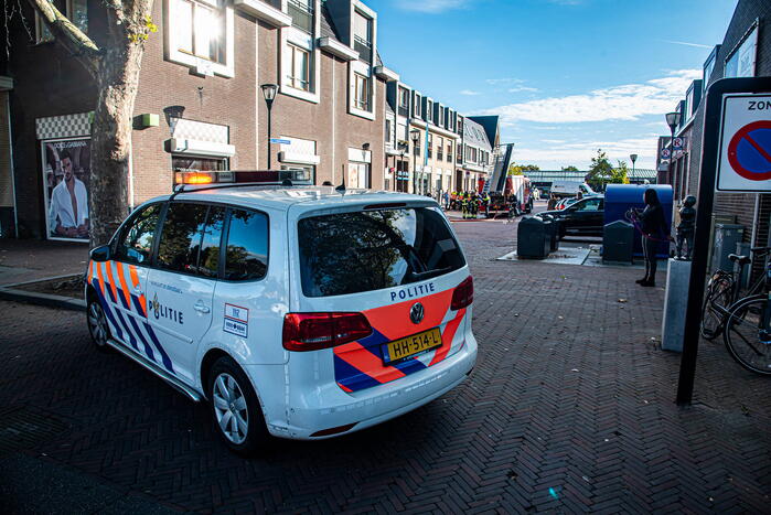 Albert Heijn-supermarkt ontruimd vanwege brandlucht