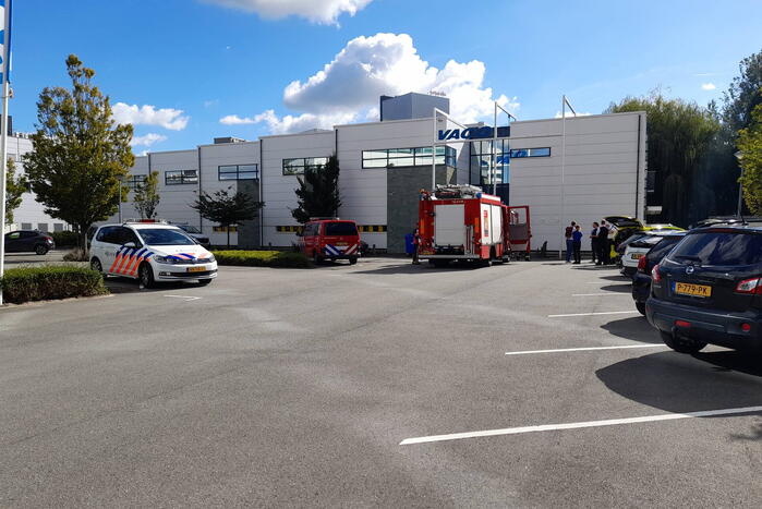 Vrouw gecontroleerd vanwege vreemde lucht