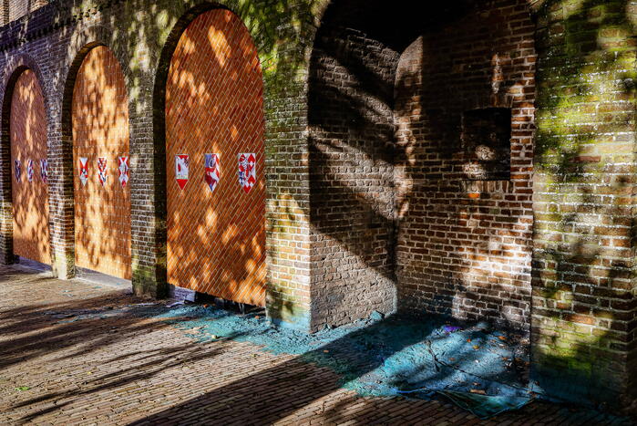 Onderzoek naar brand in stadsmuur